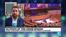 UE 'State of the Union' speech: Comission President von der Leyen to give address for first time