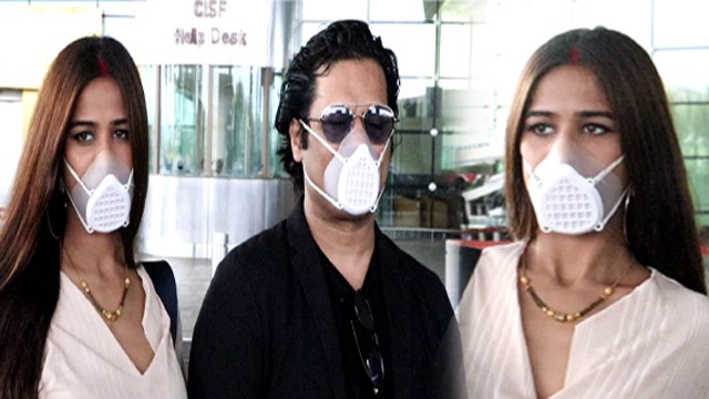 Poonam Pandey शादी के बाद पहली बार दिखीं Husband Sam Bombay के साथ; Watch video | FilmiBeat