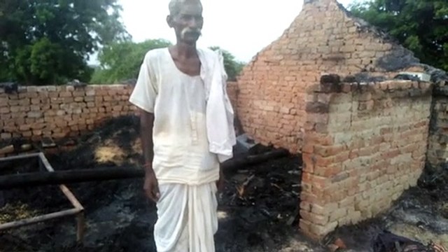 शाहजहांपुर: गैस सिलेंडर के पाइप में लीकेज से लगी भीषण आग, तीन लोग झुलसे