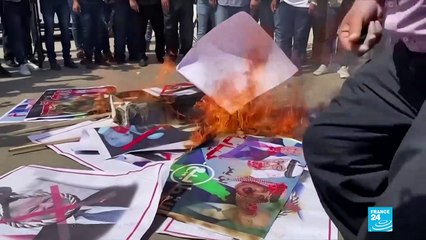 Israel strikes Gaza after rocket fire during US ceremony
