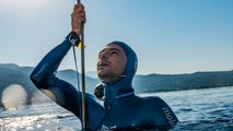 Nouveau record du monde d'apnée à 112 m pour Arnaud Jérald