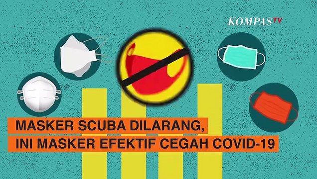 Masker Scuba Dilarang, Ini Daftar Masker yang Efektif Cegah Covid-19