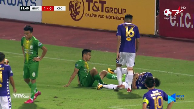 Highlights - Hà Nội FC – XSKT Cần Thơ - Quang Hải lập cú đúp trong mưa bàn thắng - NEXT SPORTS