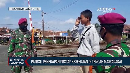 Patroli Penerapan Protokol Kesehatan di Tengah Masyarakat