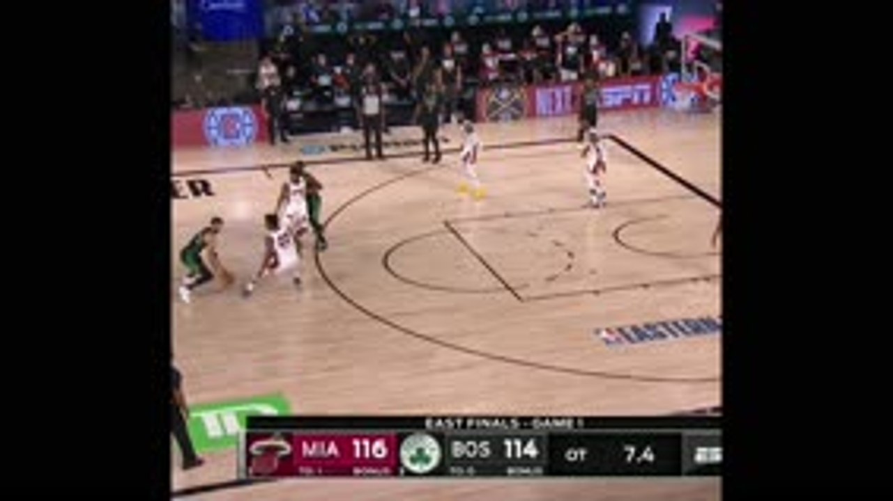 Bam block helps Heat to OT win in game 1