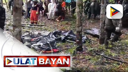 #UlatBayan | Apat patay sa bumagsak na chopper sa Basilan