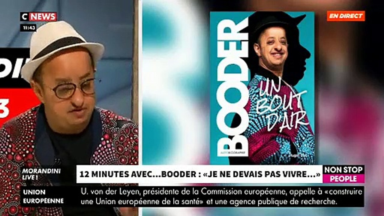 EXCLU - Booder dans "Morandini Live": "Non, je suis atteint d'aucune maladie génétique contrairement à ce que disent les gens !" - VIDEO