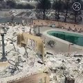 Oregon Fires- Drone Video Shows Destruction