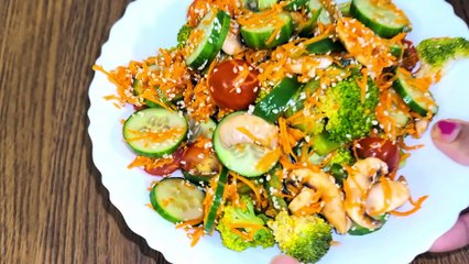 Power packed salad | Best Healthy vegetable salad | weight loss salad