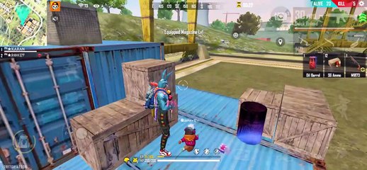 Karan OP Gameplay Solo vs Duo Situation Amazing Over Power Headshots Garena Free