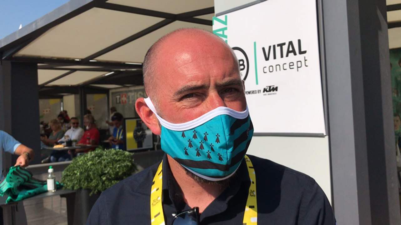 Tour de France - Interview de Jérôme Pineau, manager de B&B Hôtels - Vital Concept