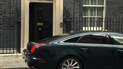 Boris Johnson leaves Number 10 for PMQs