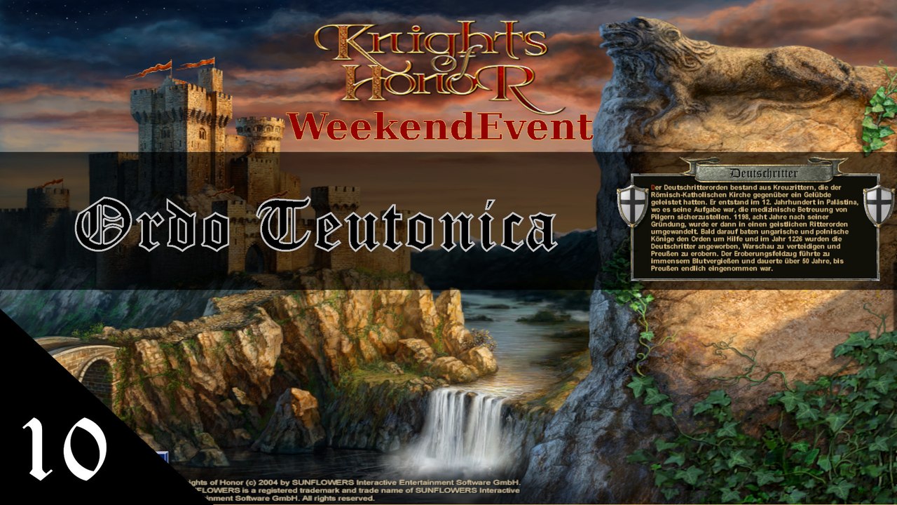 Knights of honor [ordo teutonica] stream e10