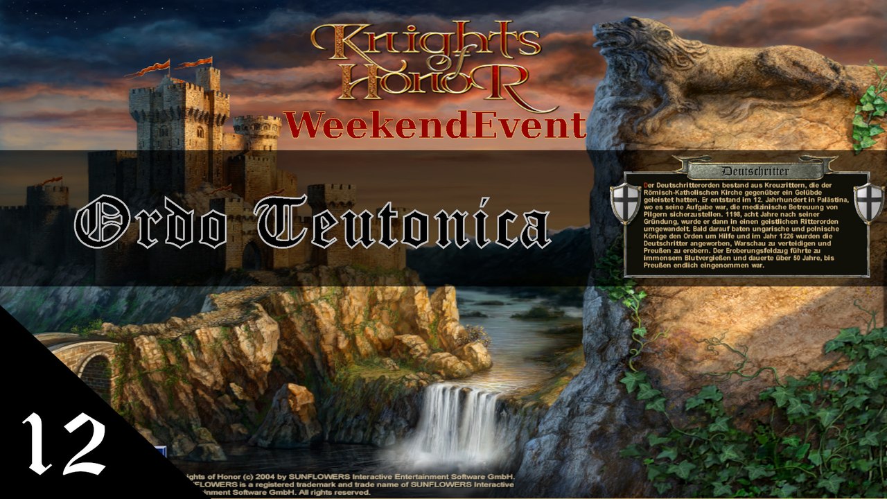 Knights of honor [ordo teutonica] stream e12