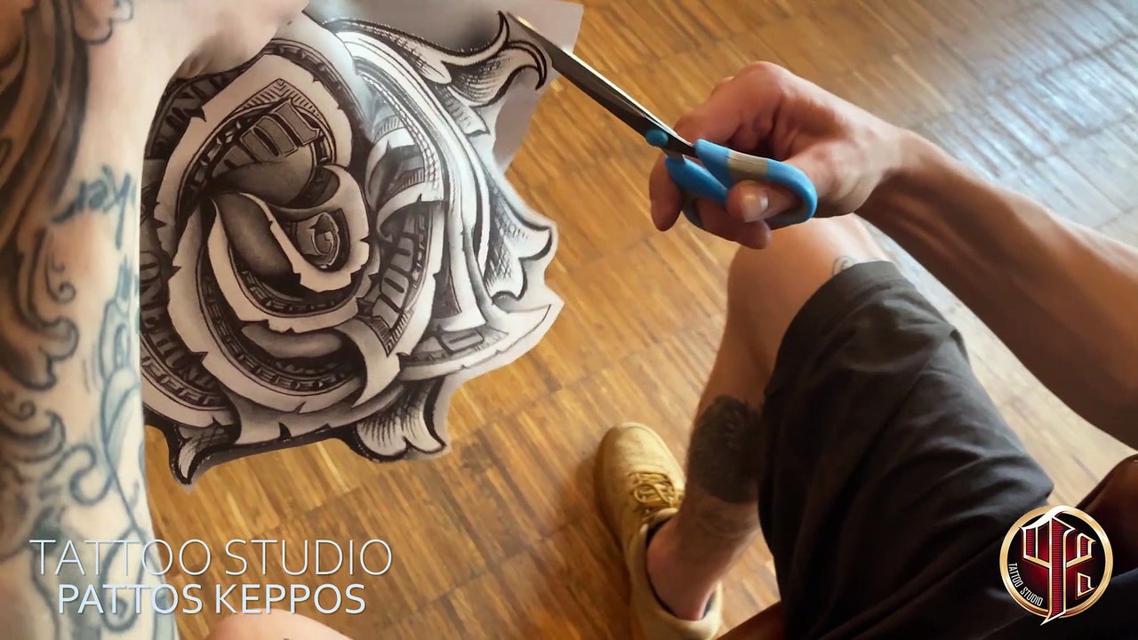 Dolar Cash Tattoo im Tattoo Studio Pattos Keppos in Wien