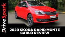 2020 Skoda Rapid Monte Carlo Review | Performance, Handling, Features, Mileage & Other Details