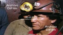 Altos Hornos Zapla - Hombres ingresando a la mina 1990
