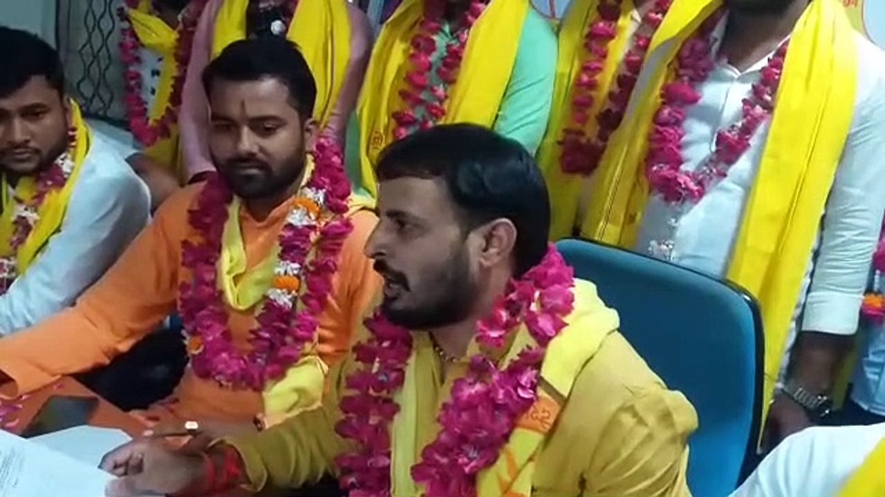 मनीष यादव पतरे ने की प्रेस कॉन्फ्रेंस