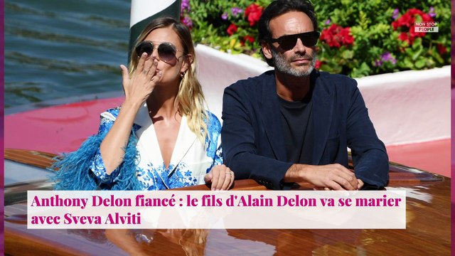 Anthony Delon fiancé : le fils d'Alain Delon va se marier avec Sveva Alviti