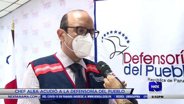 Chef Alba acudió a la Defensoría del Pueblo - Nex Noticias