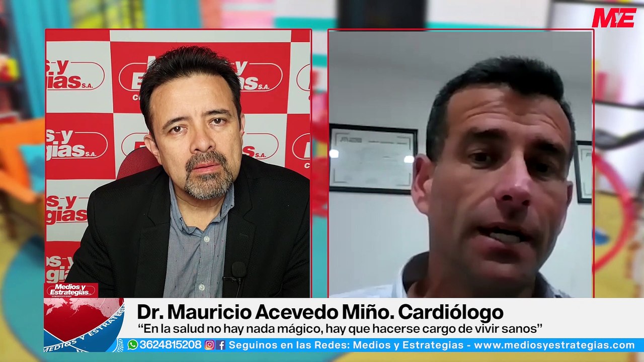 DR MAURICIO ACEVEDO - "En la salud no hay nada magico, hay que hacerse cargo de vivir sanos"