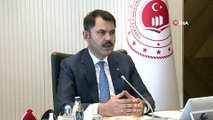 Çevre ve Şehircilik Bakanı Murat Kurum, videokonferansla G-20 ülkeleri Çevre Bakanları oturumuna katıldı