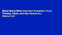 [Read More] Bible Overview Pamphlet: Know Themes, Facts, and Key Verses at a Glance fulll