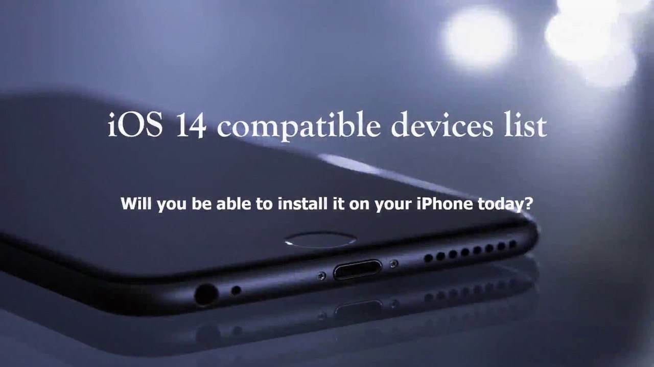 iOS 14 compatible devices list iOS 14 release video Dailymotion