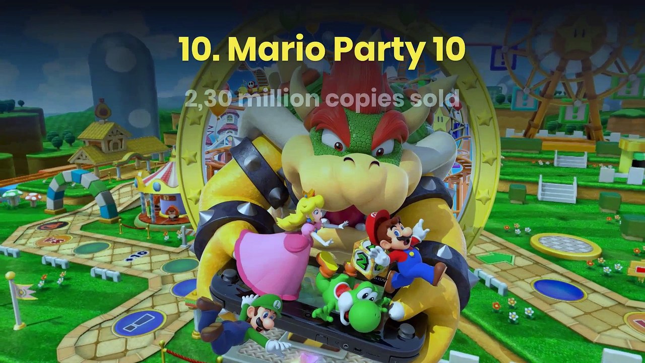The 10 bestselling video games in Wii U history video Dailymotion