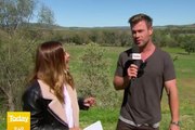Chris Hemsworth Hilariously Crashes a Weather Report