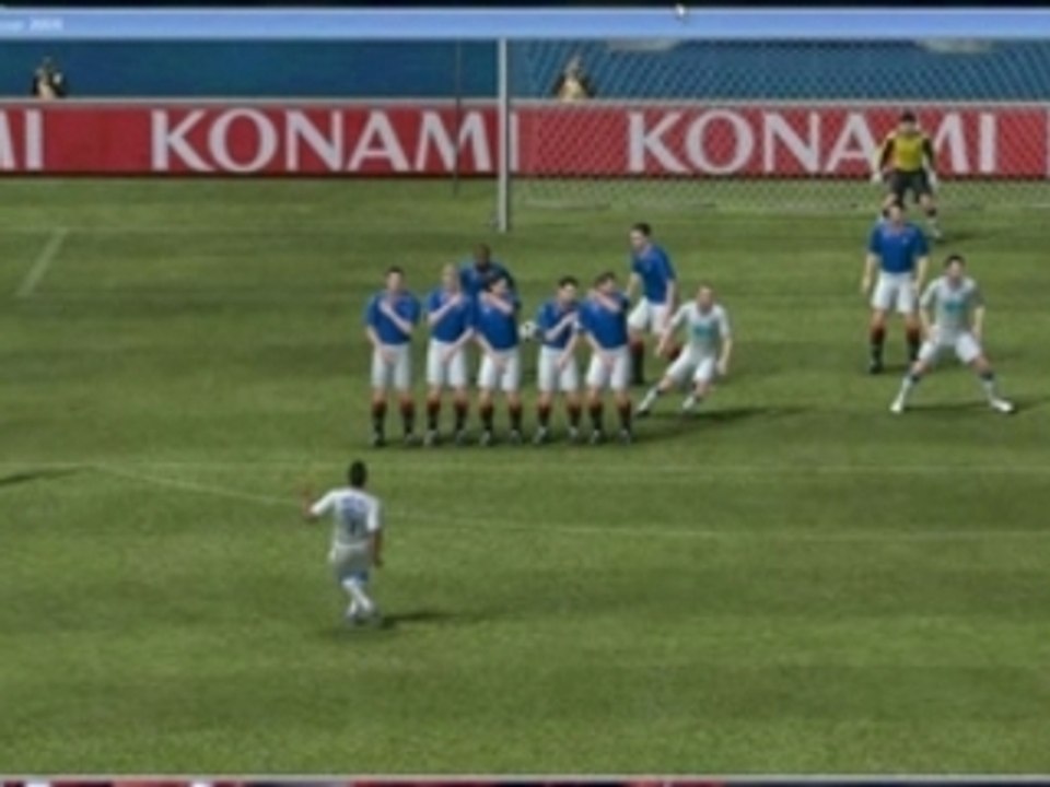 Quaresma free kick at PES2008