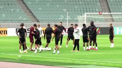 Galatasaray, Neftçi Bakü maçı hazırlıklarını tamamladı