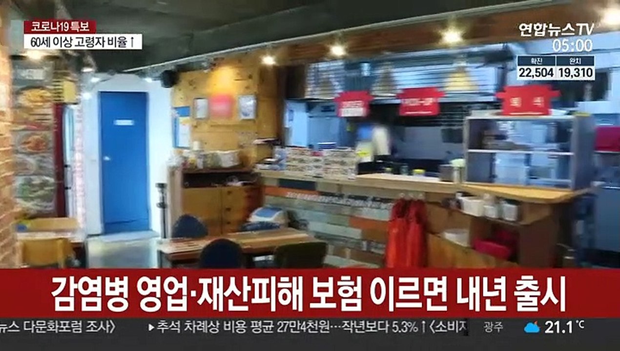 감염병 영업·재산피해 보험 이르면 내년 출시
