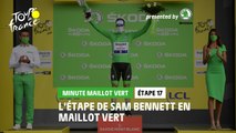 #TDF2020 - Étape 17 / Stage 17 - Škoda Green Jersey Minute / Minute Maillot Vert