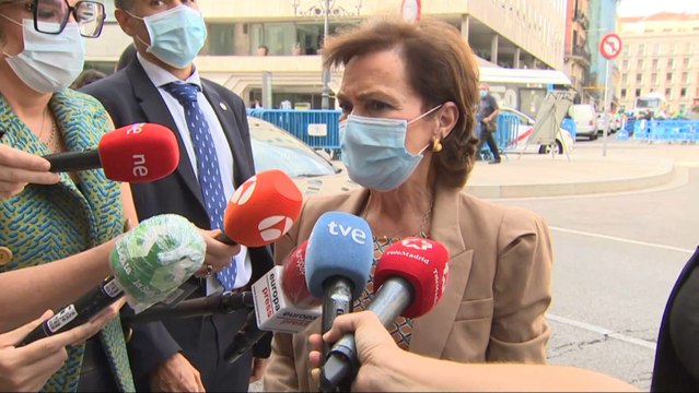 Carmen Calvo no descarta la prórroga, por unos días , de los Presupuestos