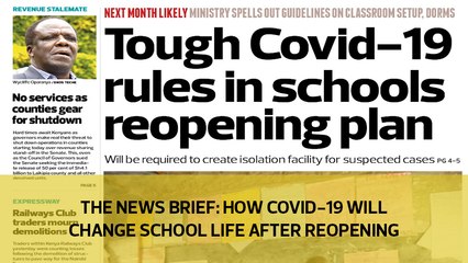 The News Brief: How Covid-19 will change school life after reopening