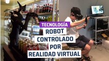[CH] Robot reponedor controlado por realidad virtual