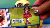 Play Doh Minions Easter Eggs! Make PlayDoh Stuart Dave Despicable Me Disney Monsters University Toys
