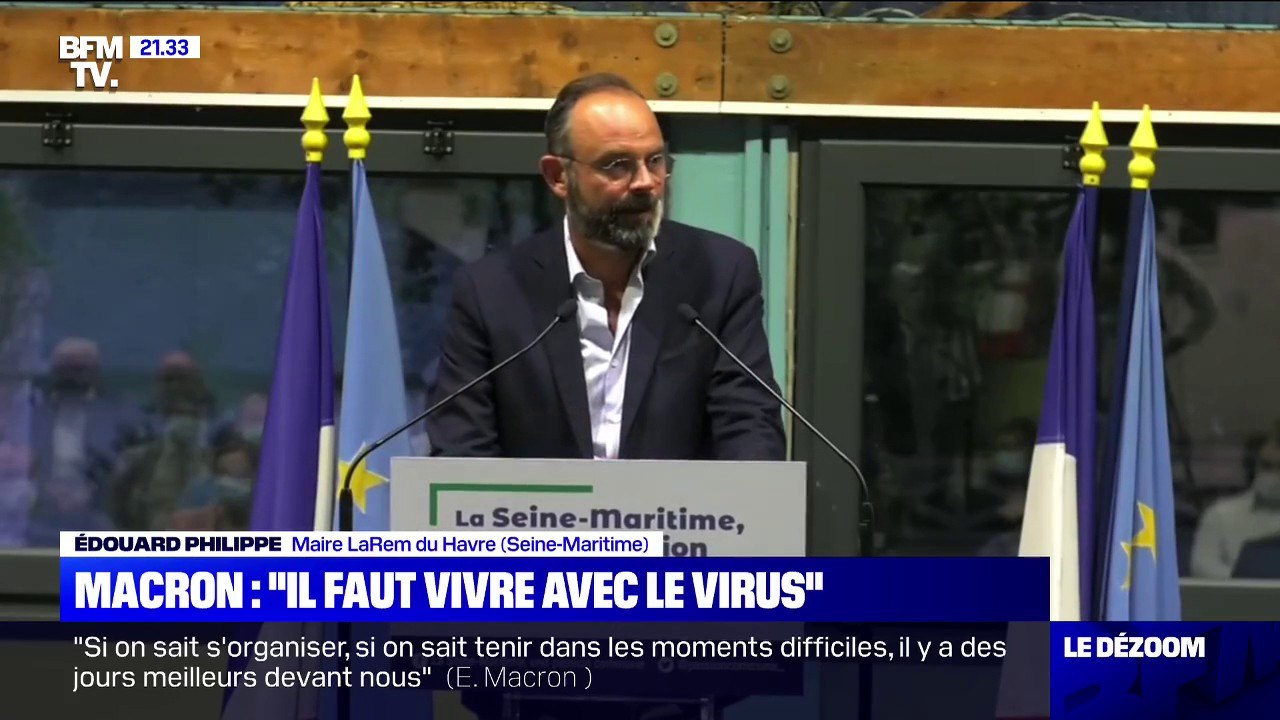 Edouard Philippe: "Je pense que nous allons affronter une tempête"