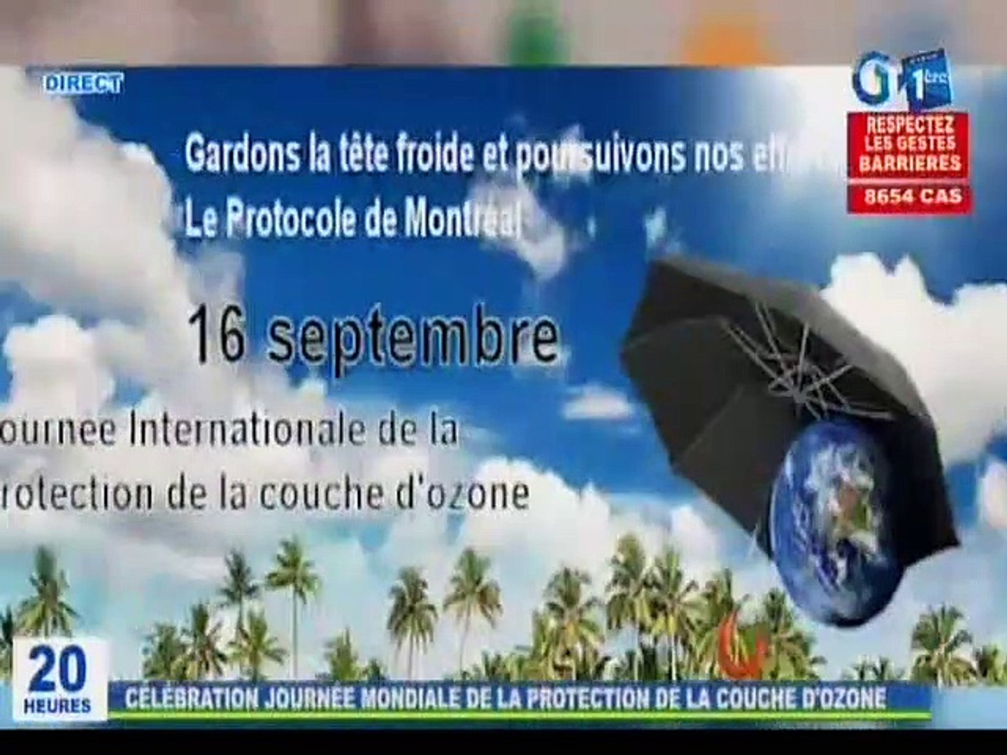 RTG / Célébration de la 35ème journée mondiale de la protection de la couche  d'ozone au Gabon - Vidéo Dailymotion
