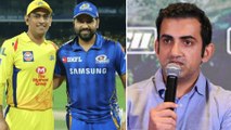 IPL 2020: Gautham Gambhir On hennai Super Kings Vs Mumbai Indians Match | Oneindia Telugu