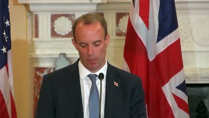 Tải video: LIVE - U.S. Secretary of State Pompeo and UK Foreign Secretary Raab speak after bilateral meeting