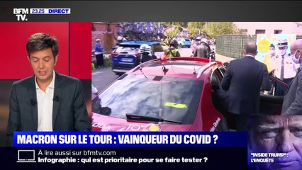 Le choix de Max: Emmanuel Macron sur le Tour de France pour "montrer qu'il faut vivre avec le virus" - 16/09