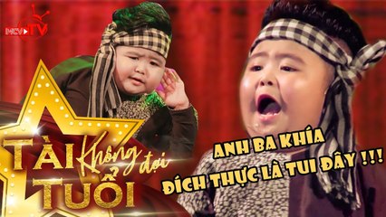 Màn trình diễn Anh Ba Khía VÔ CÙNG ĐÁNG YÊU của thần đồng TIN TIN  | BCTT Mùa 3Tập 2