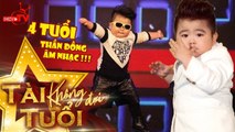 TIN TIN -  Thần đồng âm nhạc Việt Nam quẩy tưng bừng khói lửa khi mới có 4 tuổi