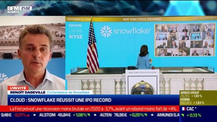 L’IPO record de Snowflake, le Health Data Hub à nouveau devant le Conseil d’Etat... Le débrief de l’actu tech du mercredi - 16/09