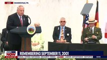 NEVER FORGET - President Trump Remembers Victims At Flight 93 Memorial