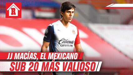 JJ Macías dentro de los 10 delanteros sub 20 más valiosos