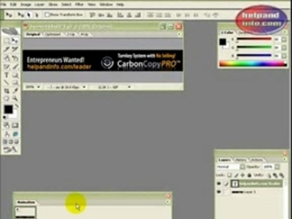 CarbonCopyPro Photoshop Tutorial  Make your own Banner