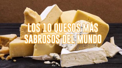 TOP 10 - Los quesos más deliciosos del mundo